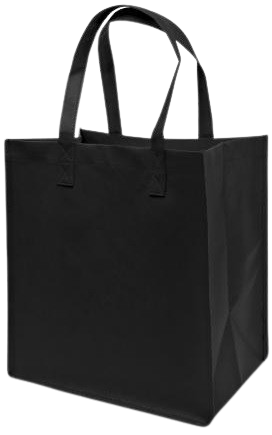 Non-Woven-Tasche schwarz