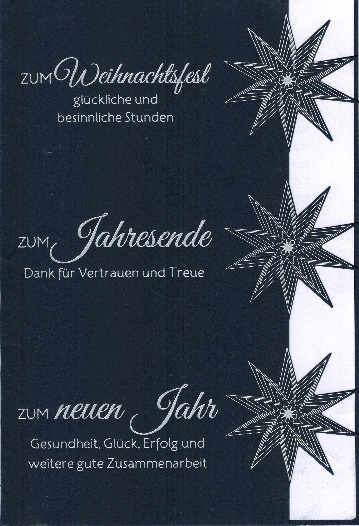 Weihnachtkarten